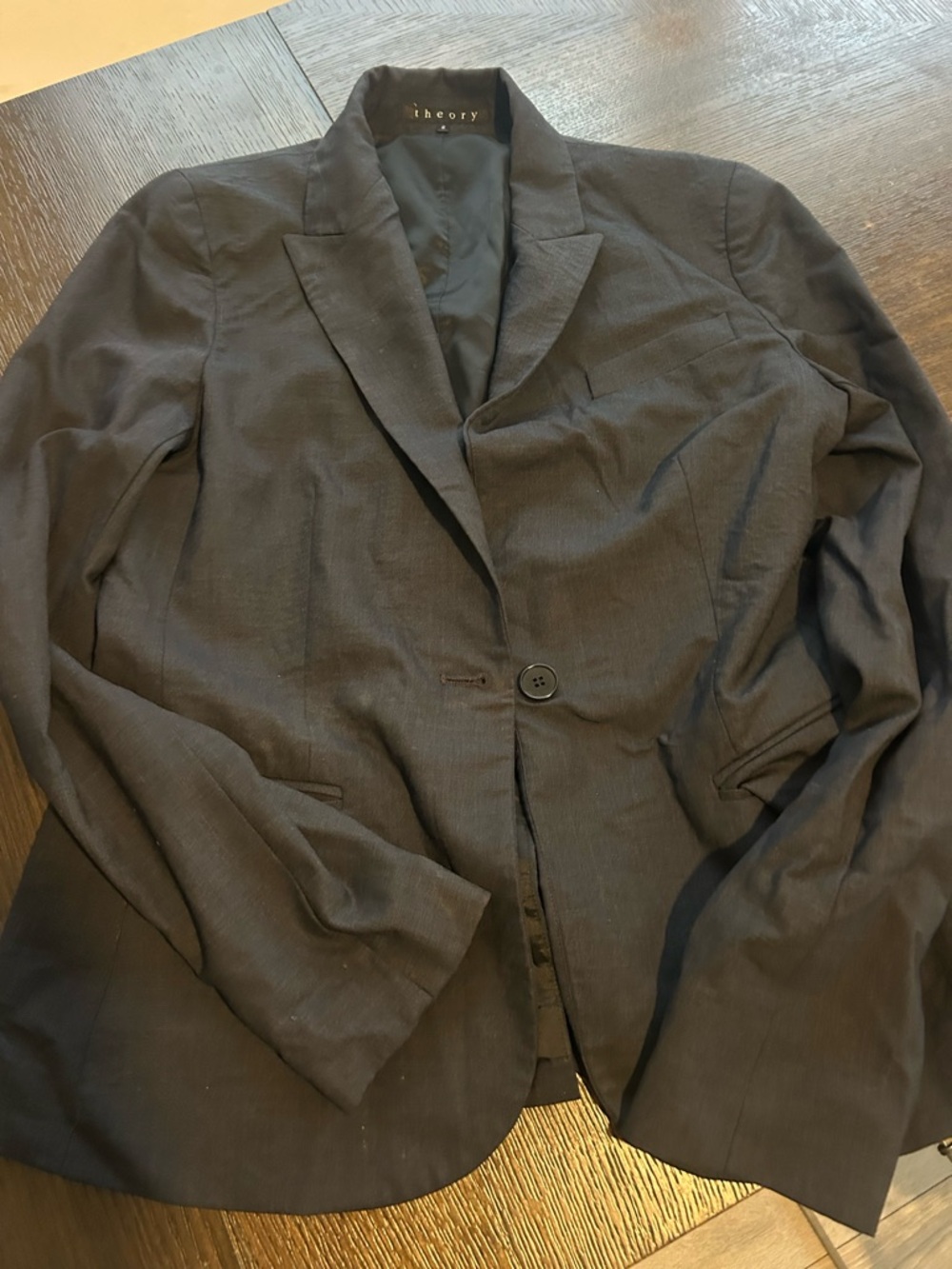 Theory staple blazer size 6